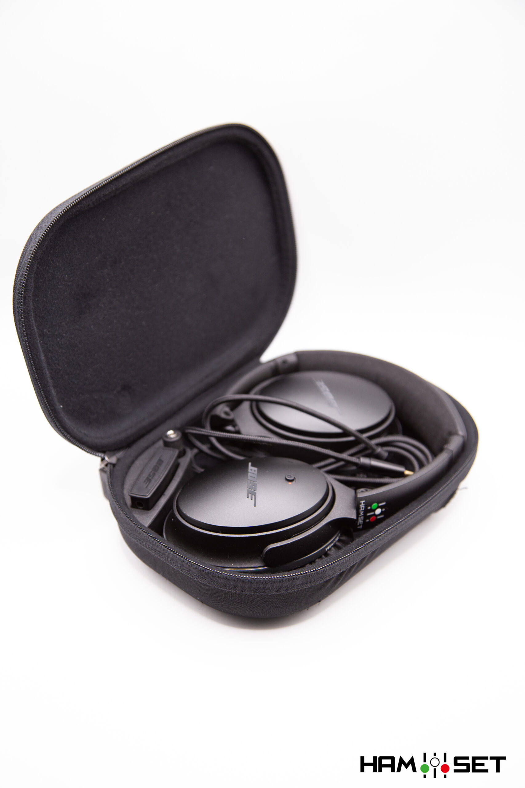 Bose QC-25 BLACK LIMITED EDITION HeadSet with Boom Mic Refurbished - Image 3