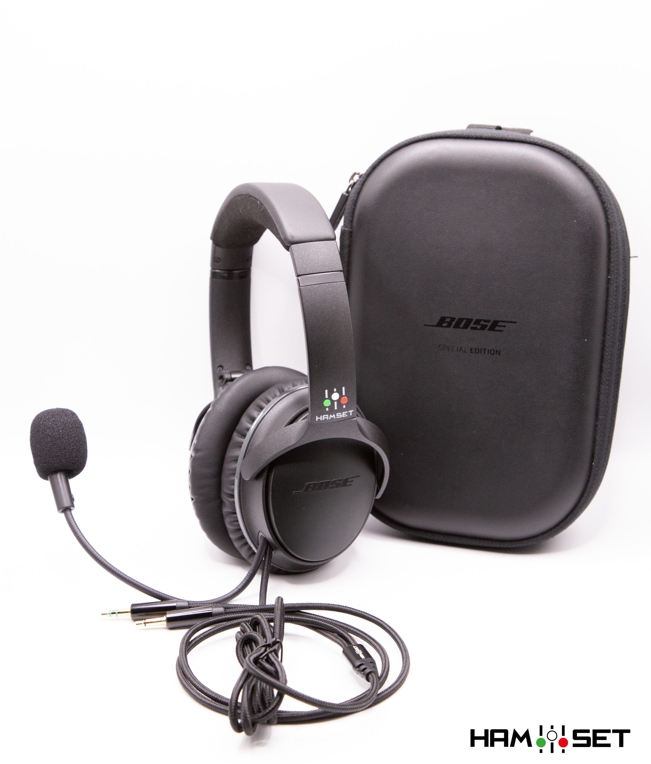 Bose QC-25 BLACK LIMITED EDITION HeadSet with Boom Mic Refurbished - Image 5