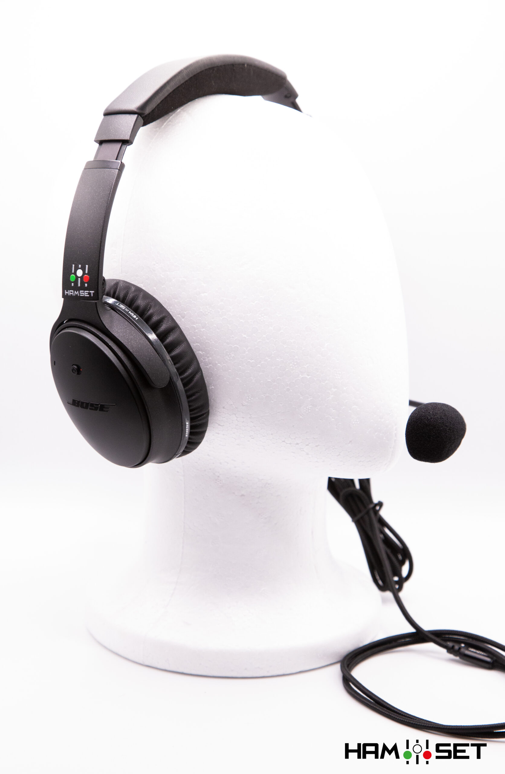 Bose QC-25 BLACK LIMITED EDITION HeadSet with Boom Mic Refurbished - Image 8