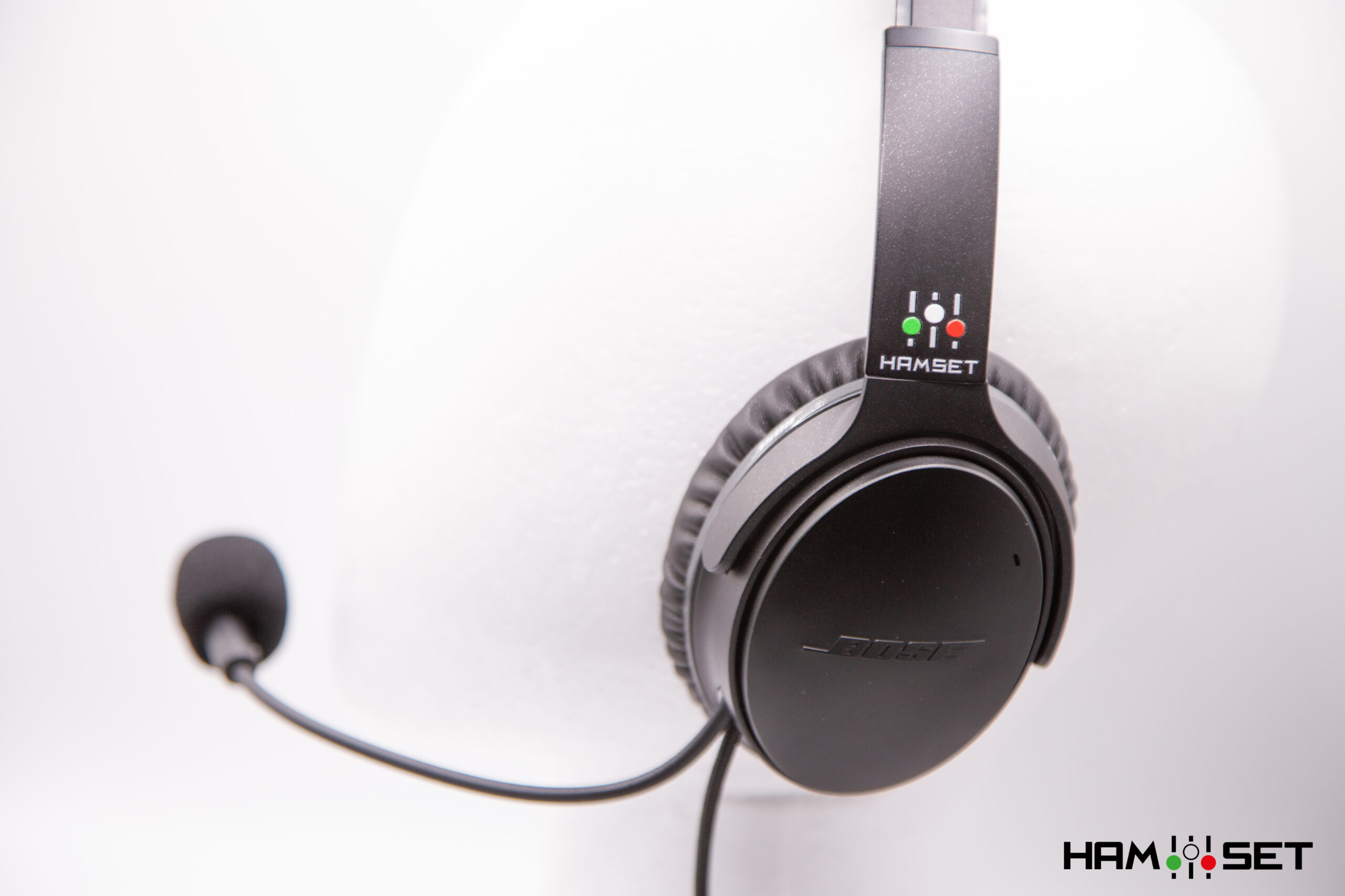 Bose QC-25 BLACK LIMITED EDITION HeadSet with Boom Mic Refurbished - Image 9