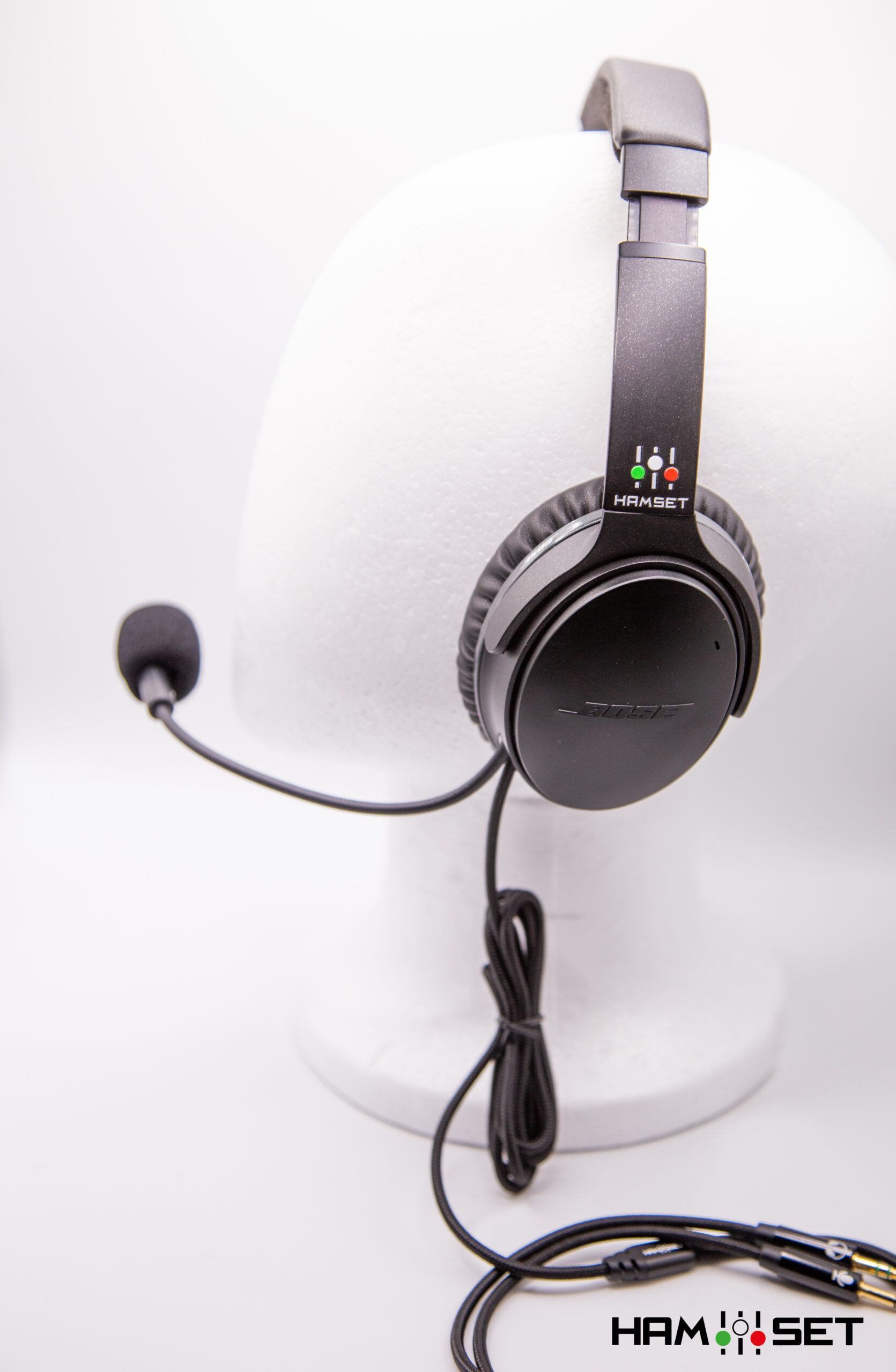 Bose QC-25 BLACK LIMITED EDITION HeadSet with Boom Mic Refurbished - Image 10
