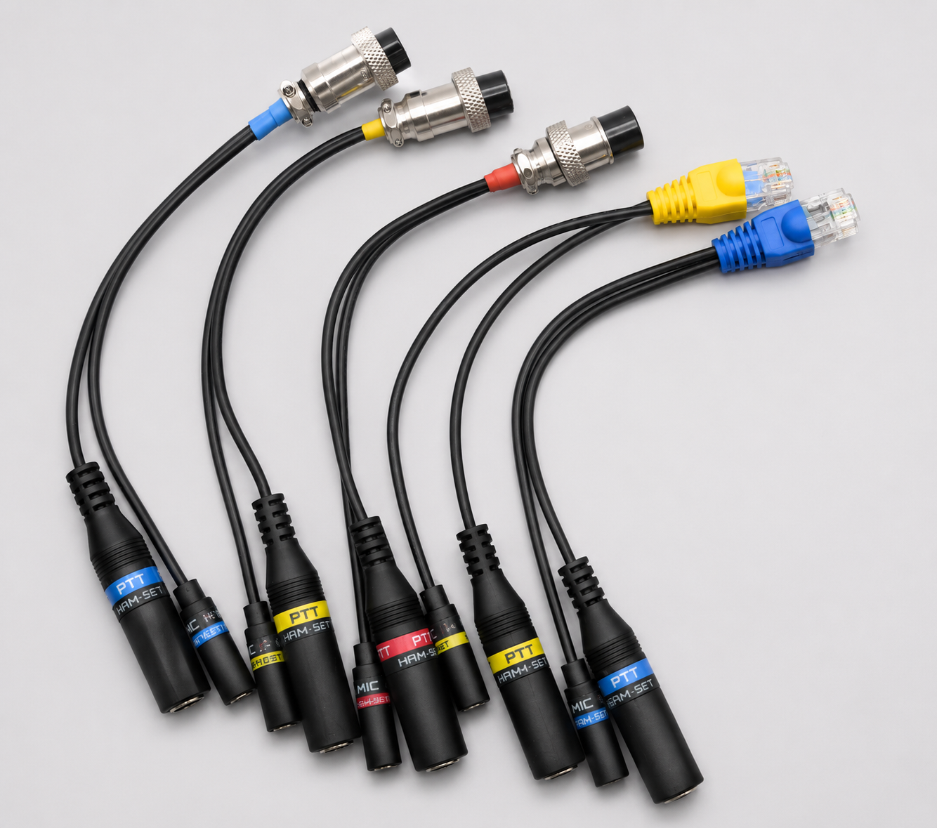 Adapter Cable HeadSet Mic & PTT