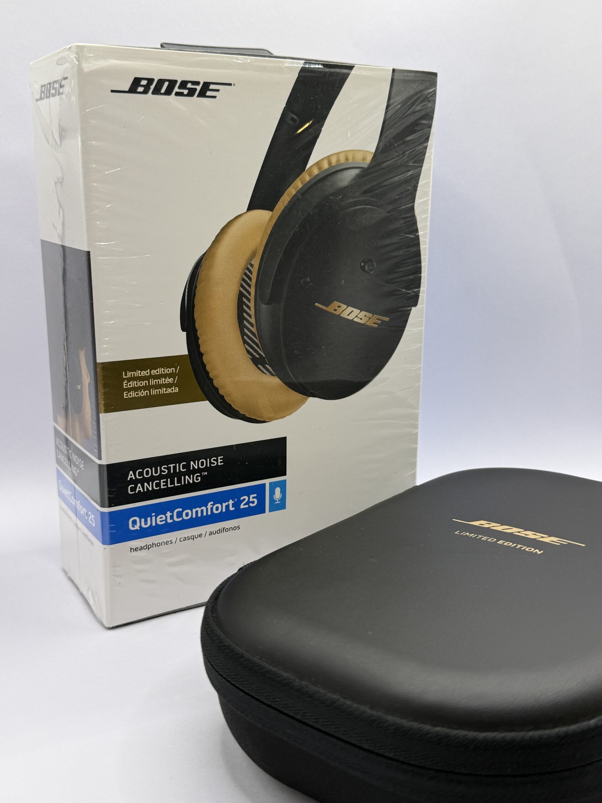 Bose QC-25 Brown LIMITED EDITION unique piece! HeadSet with Boom dynamic DX Mic Refurbished - Image 2